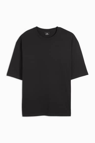 Herren - T-Shirt - Oversized - schwarz