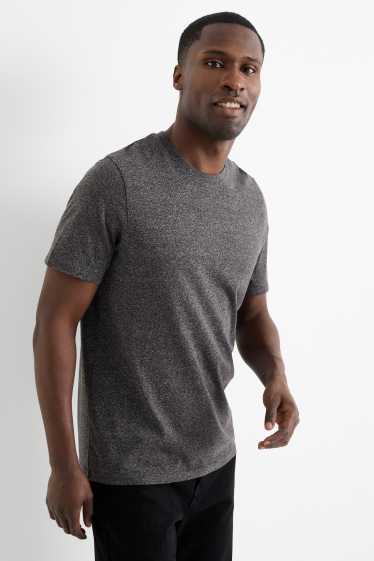 Herren - T-Shirt - Regular Fit - dunkelgrau