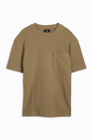 Home - Samarreta de màniga curta - relaxed fit - verd