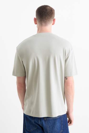 Hommes - T-shirt - regular fit - gris