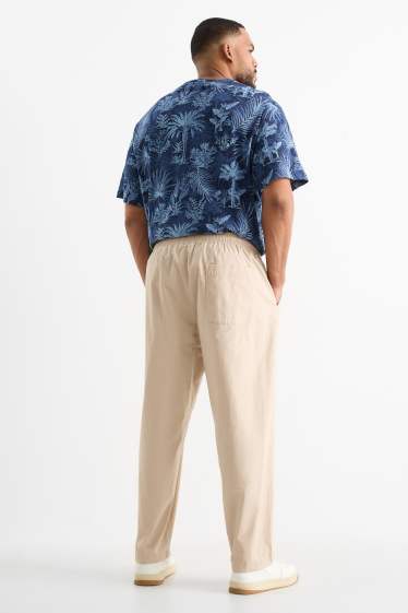Herren - Hose - Tapered Fit - beige