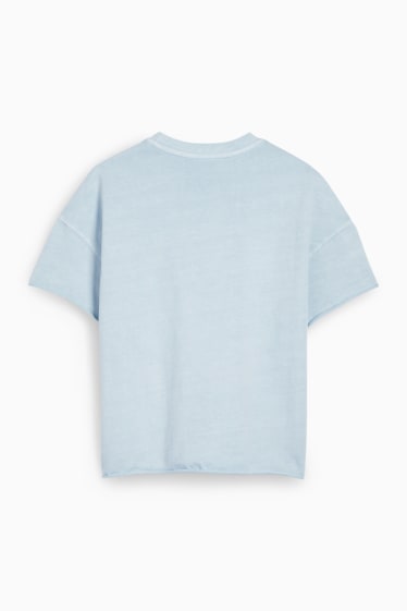Femei - Tricou - regular fit - albastru deschis