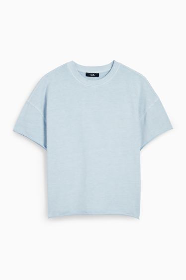 Femei - Tricou - regular fit - albastru deschis