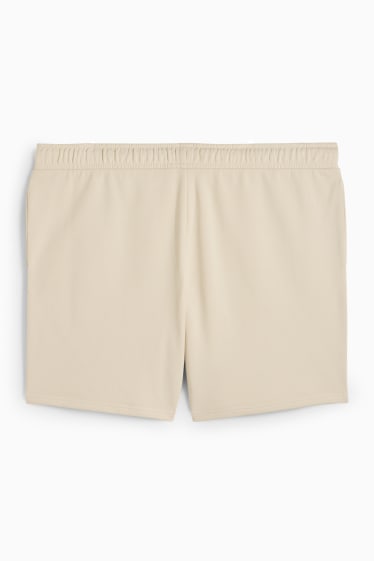 Home - Pantalons curts de xandall - beix clar