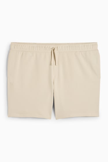 Home - Pantalons curts de xandall - beix clar