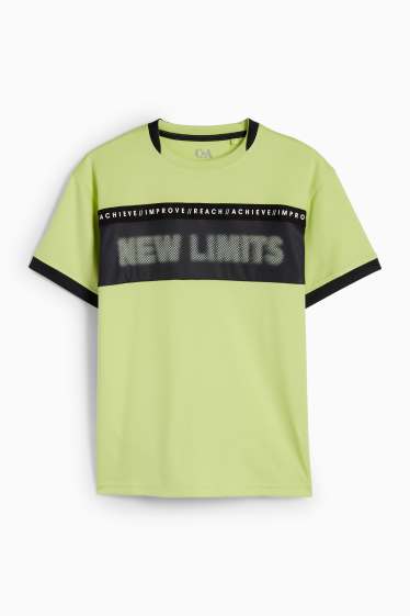 Kinder Buben - Funktions-Shirt - hellgrün