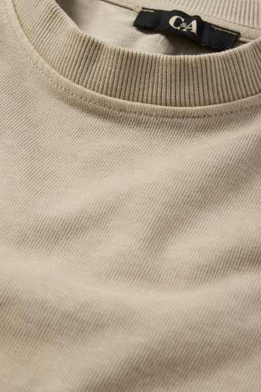 Damen - T-Shirt - Regular Fit - taupe