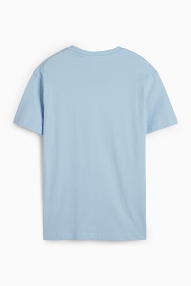 Kinder Buben - Sneaker - Kurzarmshirt - hellblau