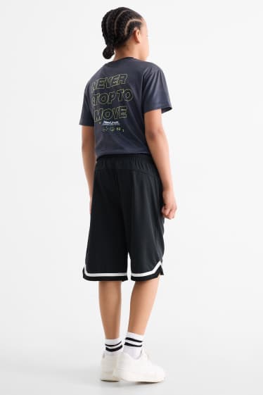 Kinder Jungen - Funktions-Bermudas - schwarz