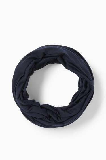 Damen - Loop Schal - dunkelblau