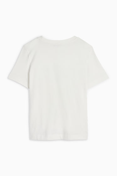 Dames - T-shirt - regular fit - wit