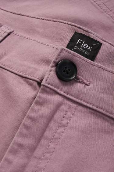 Heren - Short - Flex - lichtpaars