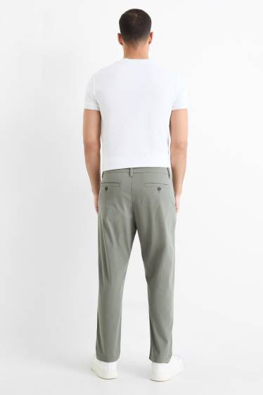 Men - Chinos - tapered fit - taupe