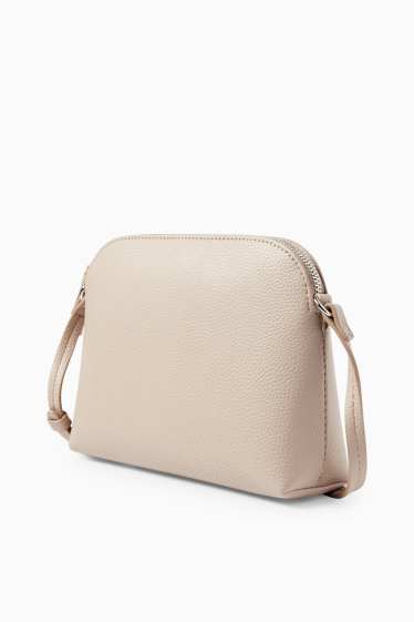 Femmes - Sac à bandoulière - synthétique - beige clair