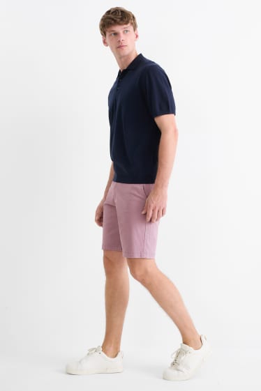 Heren - Short - Flex - lichtpaars