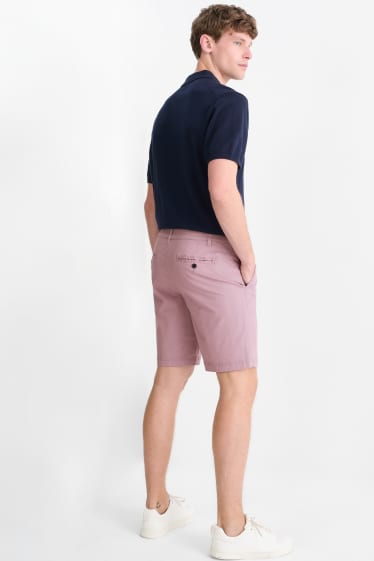 Heren - Short - Flex - lichtpaars