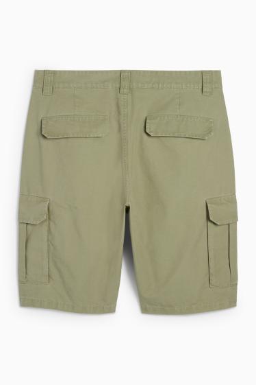 Heren - Cargoshort - lichtgroen