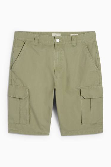 Heren - Cargoshort - lichtgroen