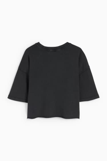 Dona - Samarreta de màniga curta - oversized - negre