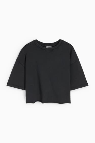 Dona - Samarreta de màniga curta - oversized - negre