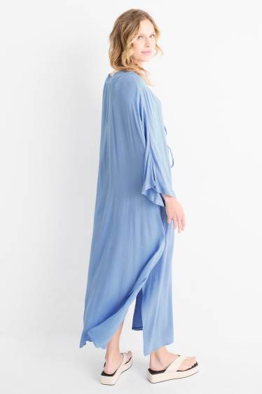 Dámské - Kimono - strukturované - modrá