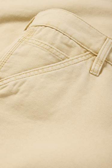Men - Relaxed jeans - light beige