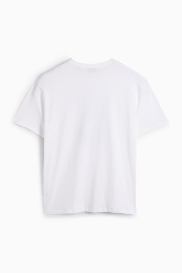 Men - T-shirt - relaxed fit - white