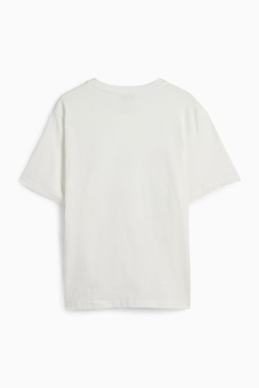 Women - T-shirt - oversized - white