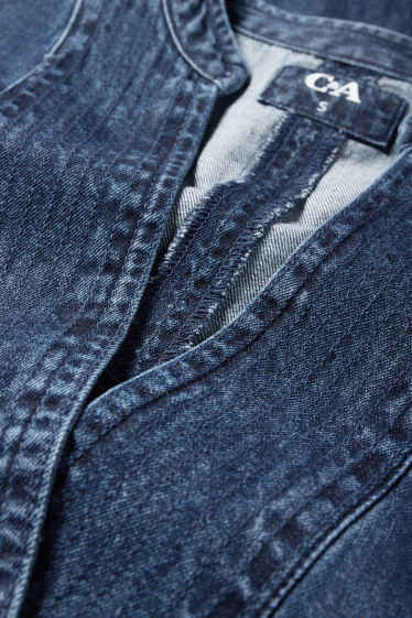 Damen - Jeans-Kaftan - dunkeljeansblau