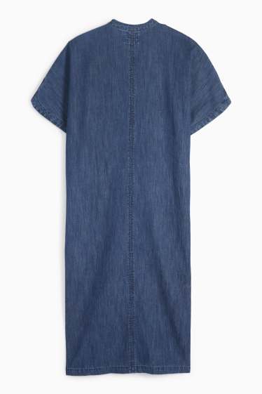 Damen - Jeans-Kaftan - dunkeljeansblau