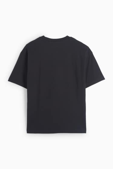 Enfants garçons - Yu-Gi-Oh! - T-shirt - effet brillant - noir