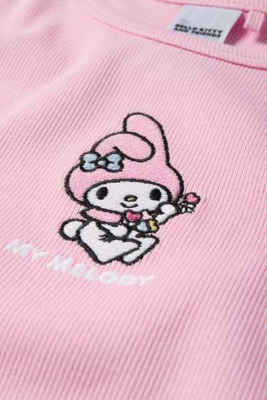 Kinder Mädchen - My Melody - Top - gerippt - pink