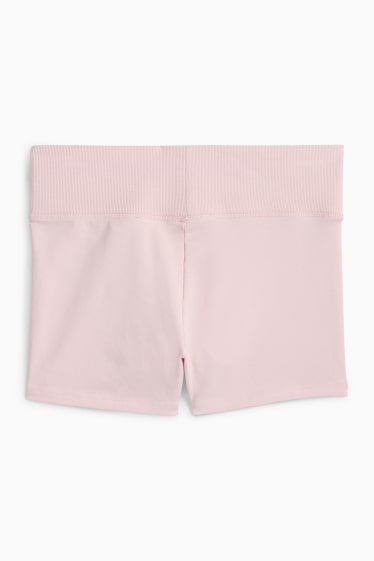 Women - Sweat shorts - rose