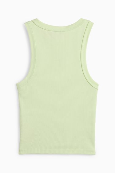 Femei - Top - reiat - verde mentă