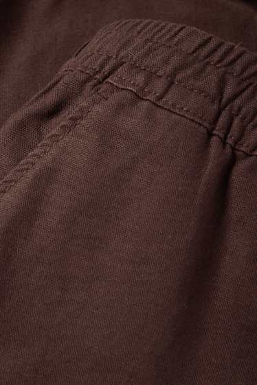 Men - Shorts - dark brown