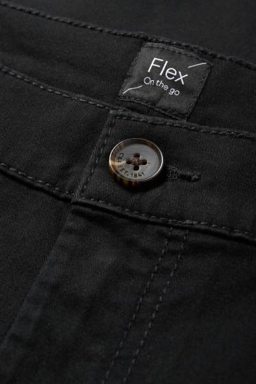 Herren - Bermudas - Flex - schwarz