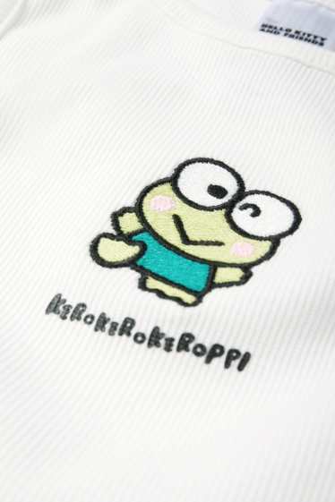 Kinder Mädchen - Hello Kitty and Friends - Top - gerippt - weiß