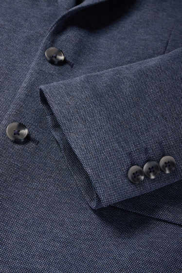 Heren - Colbert uit het combi-systeem - slim fit - donkerblauw
