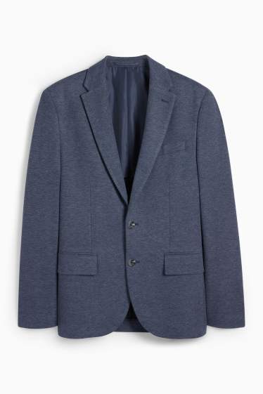 Heren - Colbert uit het combi-systeem - slim fit - donkerblauw