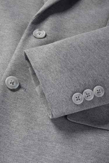 Heren - Colbert uit het combi-systeem - slim fit - grijs