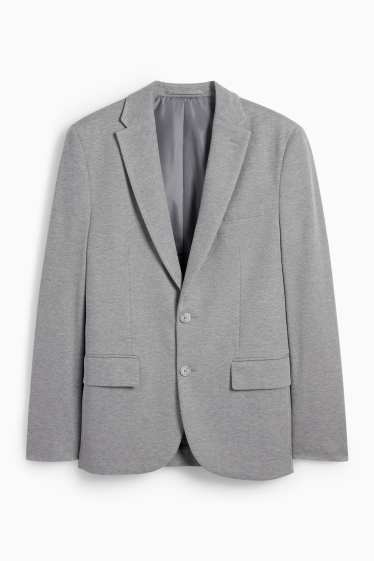 Heren - Colbert uit het combi-systeem - slim fit - grijs