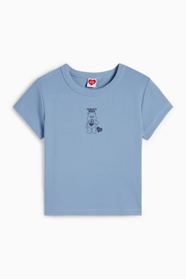Women - Cropped T-shirt - Care Bears - blue