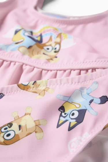 Kinderen: meisjes - Bluey - bikini - LYCRA® XTRA LIFE™ - 2-delig - roze