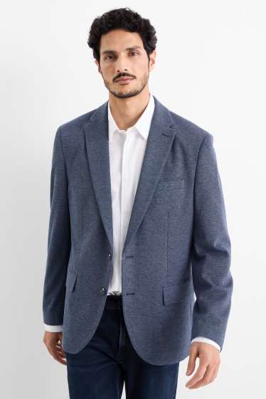 Heren - Colbert uit het combi-systeem - slim fit - donkerblauw