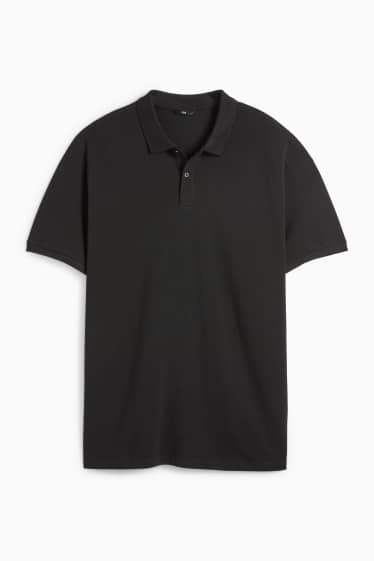 Heren - Poloshirt - zwart