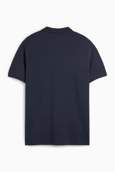 Heren - Poloshirt - donkerblauw
