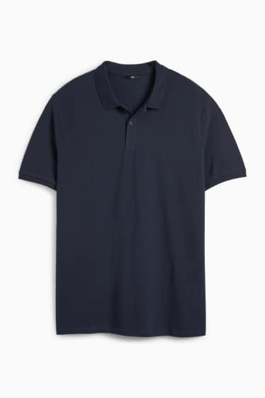 Heren - Poloshirt - donkerblauw