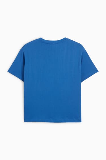 Damen - T-Shirt - Relaxed Fit - dunkelblau