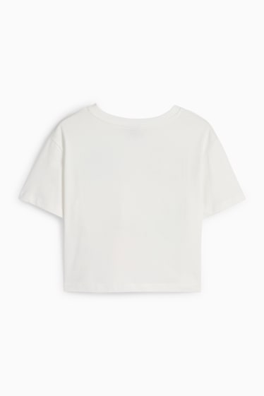 Copii - Fete - SmileyWorld® - tricou cu mânecă scurtă - alb