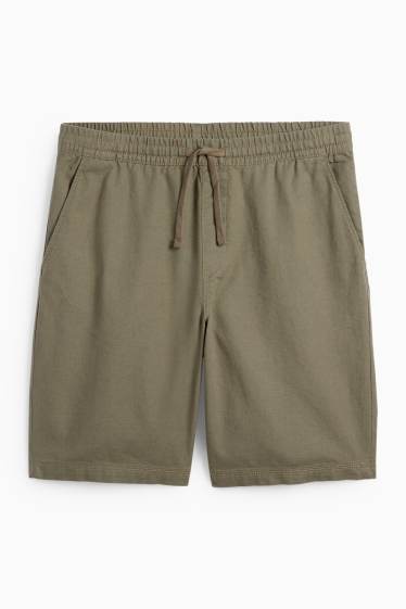 Men - Shorts - dark green